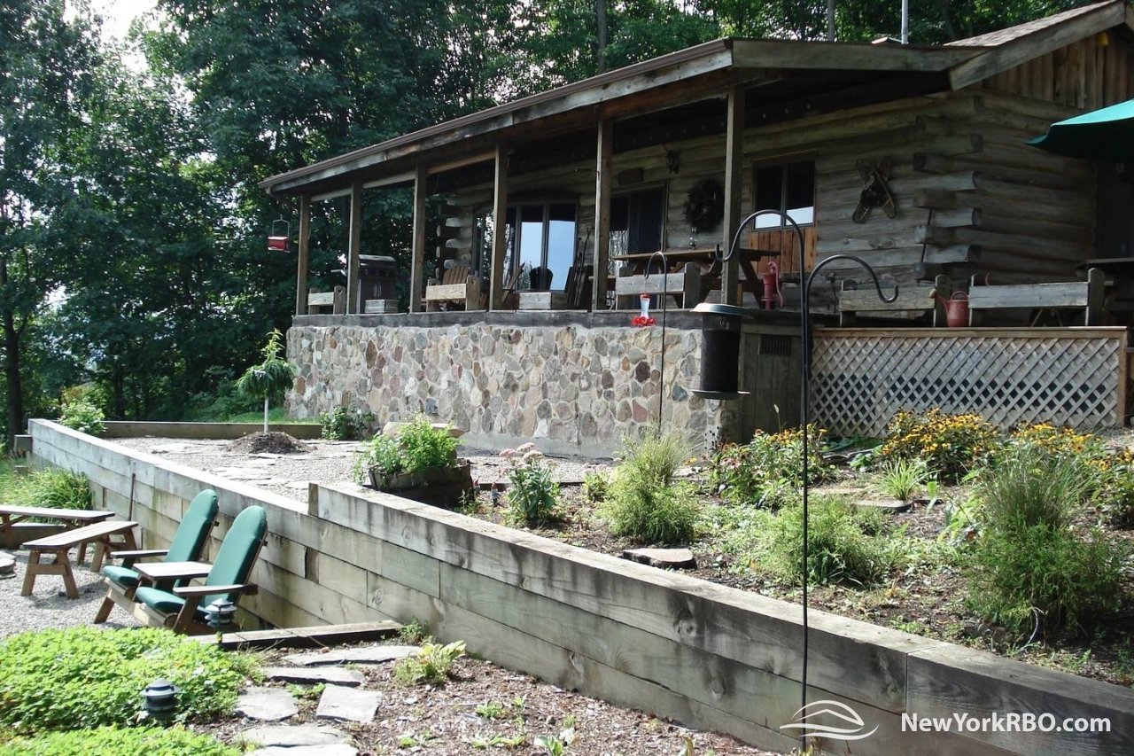Finger Lakes Hemingway Log Cabin, Naples Vacation Cabin New York Rental By Owner