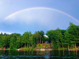 View from the lake